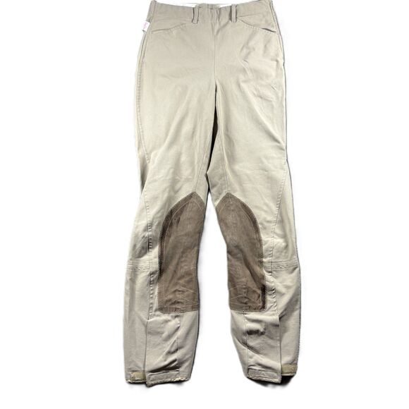 The Tailored Sportsman English Riding Habits Breeches Equestrian Beige 26 I215 - Picture 1 of 11